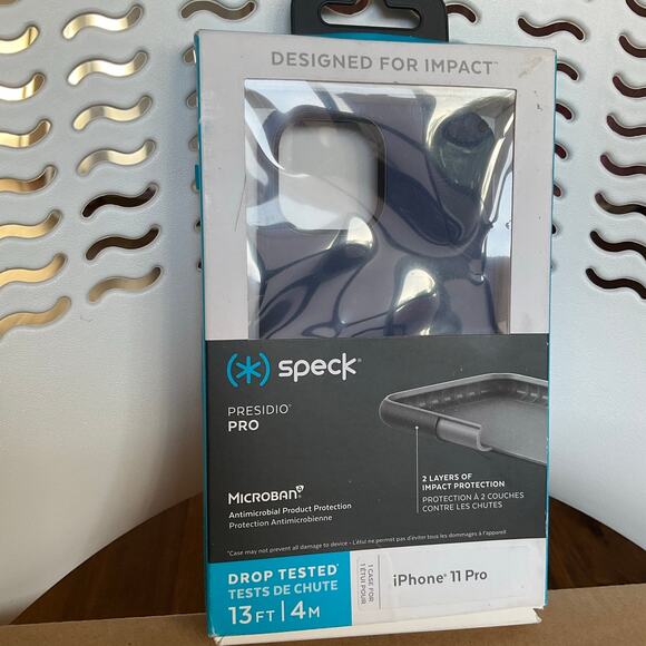 iPhone Case Speck iPhone 11 Pro Case, Impact Protection, Navy blue - Picture 6 of 7